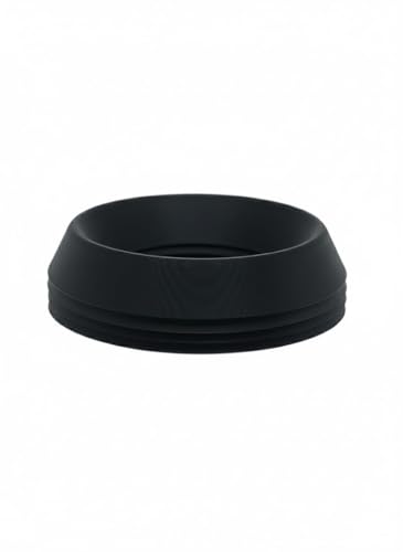 Stackable Bowling Ball Display Stand - Durable Plastic Holder, Black