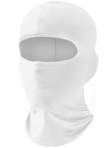 Summer Cooling UV Protection Balaclava Ski Mask - White