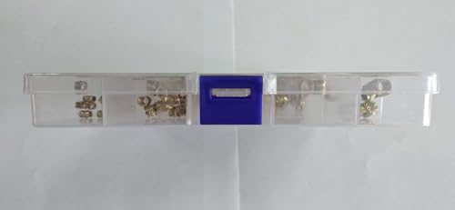 ELCJDZYO 300Pcs Threaded Inserts M2 M2.5 M3 M4 M5 M6 Brass Heat Set Insert for Plastic and 3D Printing Components