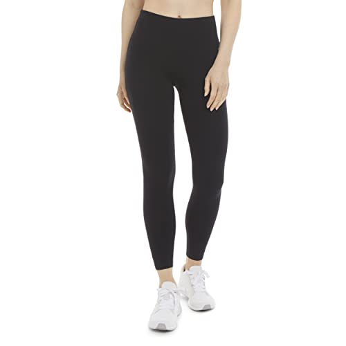 Energy Zone Women's Black High Waist Cotton Stretch Leggings XL