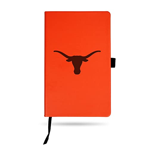Texas Longhorns Laser-Engraved Notepad with Pen Loop - 5.25 x 8.25