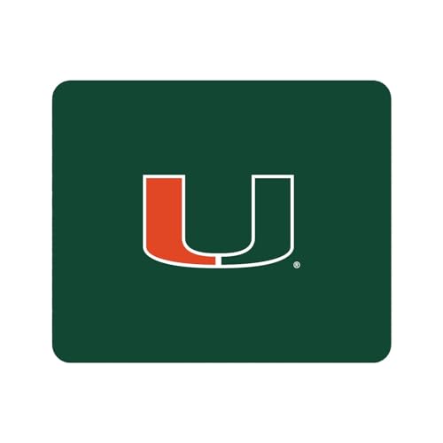 University of Miami Mouse Pad - Fabric Fan Pack 2, 8.5L x 7W