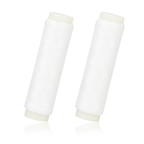 Invisible Fishing Bait Elastic Thread - 2 Pack, 0.2mm x 656ft Clear String