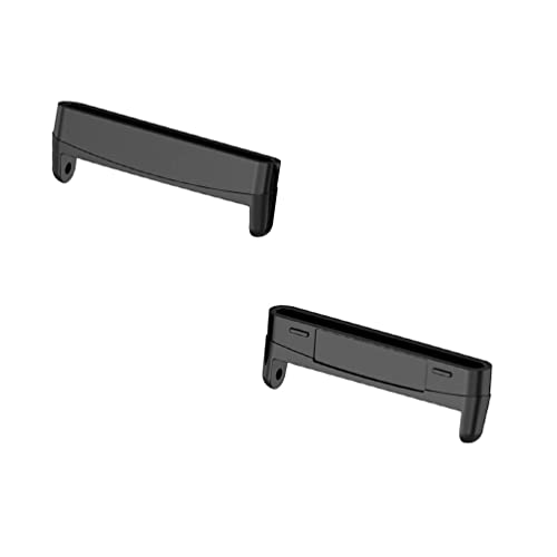Stainless Steel Watch Strap Adapter for Fitbit Versa 4/3/Sense - Black