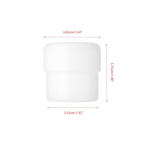 Replacement Plastic Tips for Razor Crazy Cart - White (Set of 2)