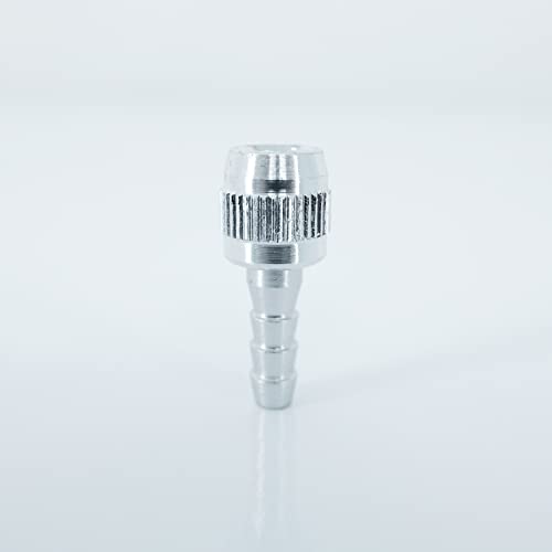 Schrader Hose Barb Adapter - 1/4" ID for Floor Pumps & Inflators