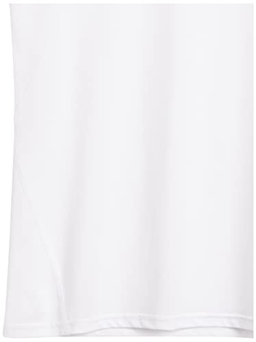 Men's Active Quick Dry Moisture-Wicking Sleeveless Muscle Shirt - Bright White, Large