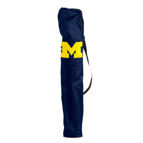 NCAA Michigan Wolverines Elite Chair with Cup Holders - Team Color