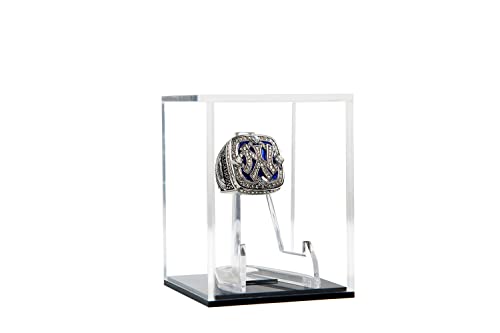 Championship Ring Display Case - 2.7 x 2.7 x 3.5 Inches, UV Protection