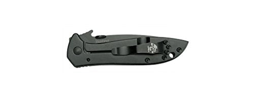 Kershaw Emerson CQC-K Pocket Knife - Model 6054BRNBLK, Manual Folding with Wave Feature
