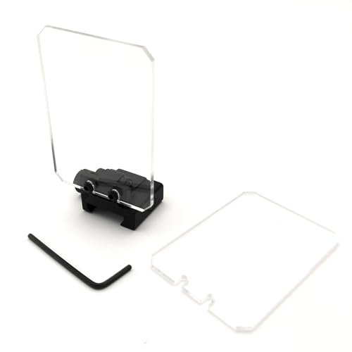 Square Foldable Scope Lens Protector Shield for Airsoft & Shooting