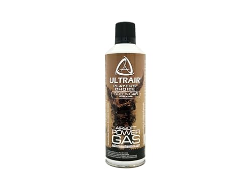 Ultrair Green Gas - Airsoft Gas Bottle without Silicone - 8.5 oz