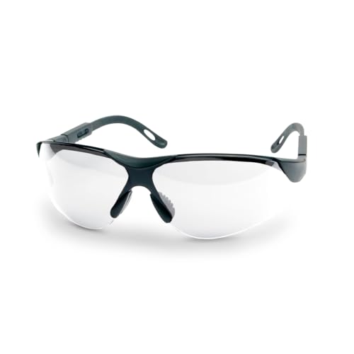 Impact-Resistant Sports Shooting Glasses - Anti-Fog UV Protection - One Size Clear