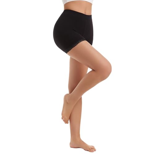 Anti-Chafing Slip Shorts for Women - X-Large Black