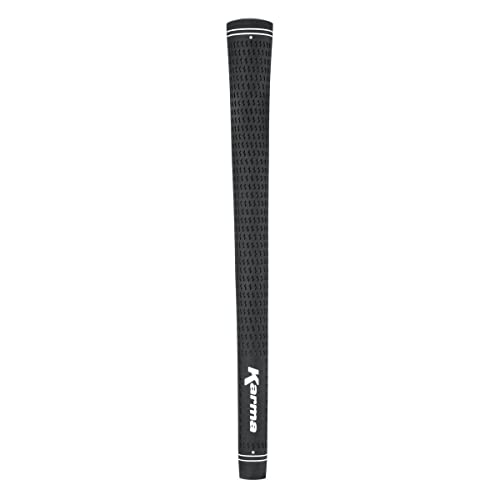 Velour Golf Grip - Midsize +1/32" - Black - Individual Grip