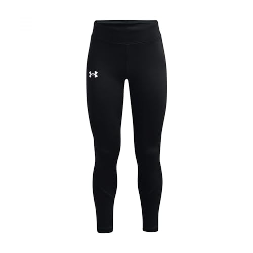 Under Armour Girl's Cozy ColdGear Leggings - Black, Small, Warm & Moisture-Wicking