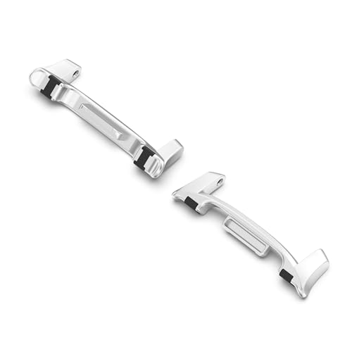 Stainless Steel Band Connectors for Galaxy Watch 9/8/8 Classic - Silver