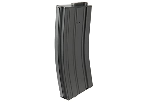 120 Round MidCap Metal Airsoft Magazine - Black