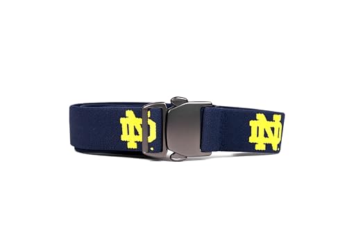 NCAA Performance Stretch Belt - Notre Dame - One Size Fits Most