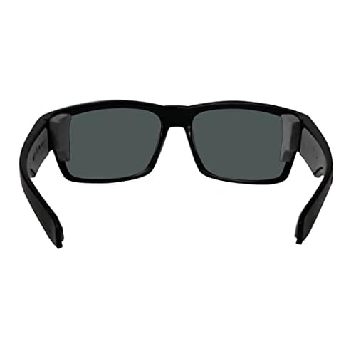 BOMBER Tiger Safety Sunglasses with Matte Black Frame, Red Mirror Lens, Safety Sunglasses - TR103-RM