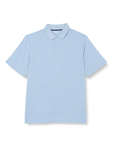 Men's Regular Fit Golf Polo Shirt - Light Blue, Small