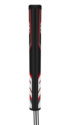 SuperStroke Zenergy TLT Off-Axis Golf Putter Grip - Red Pistol 2.0 Right Hand