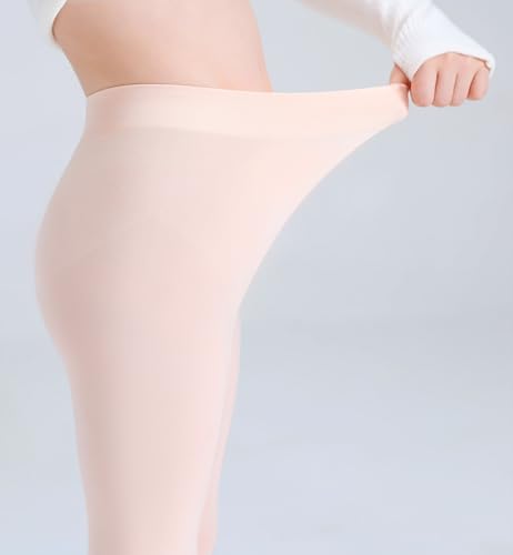 Ballet Tights for Girls - Super Soft Stockings - Ballet Pink - 3-4T