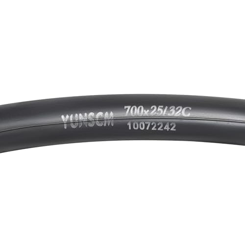 700C Bike Tubes 25-32C Compatible with Road & Mountain Bikes, FV Presta Valve - 2 Pack