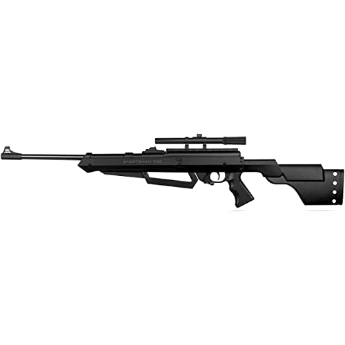 BB Gun Rifle for Adults - .177 Caliber Airgun with Scope, 800 FPS