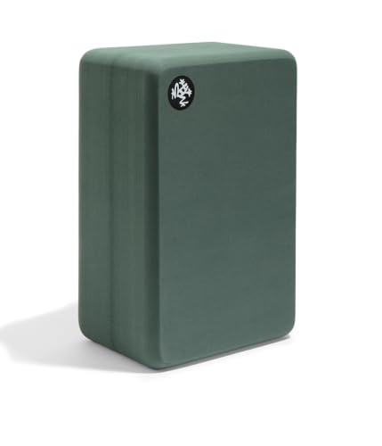 Recycled Foam Yoga Block - Lightweight 9" x 6" x 4" - Sage
