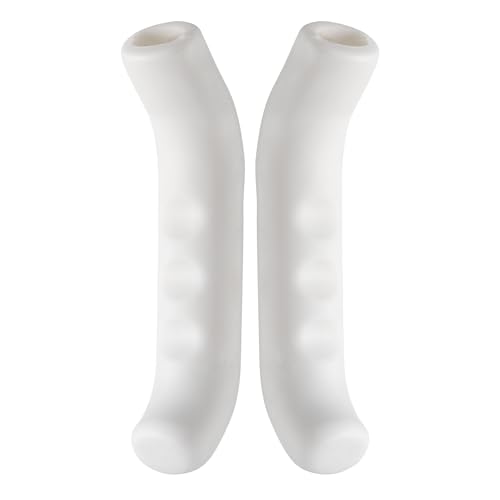 Silicone Bike Brake Lever Cover - Anti-Slip - White