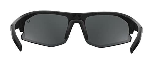 Bollé Bolt 2.0 S Rectangular Sports Sunglasses Black Shiny - Small Fit