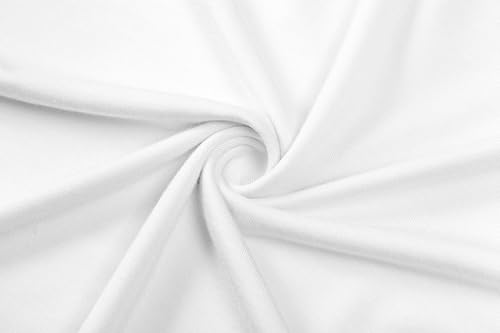 Scoop Neck Long Sleeve Baselayer Shirt for Women - White, X-Large
