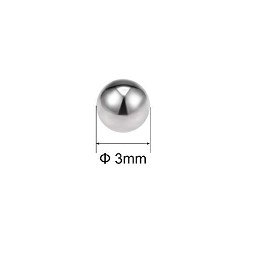 3mm Precision Stainless Steel Bearing Balls - 50pcs G100