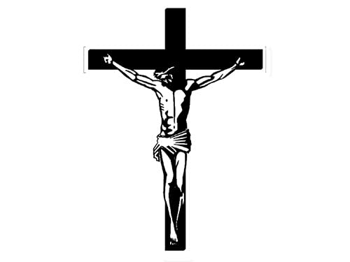 Jesus Christ Vinyl Decal Sticker - Durable Christian Car & Laptop Decal