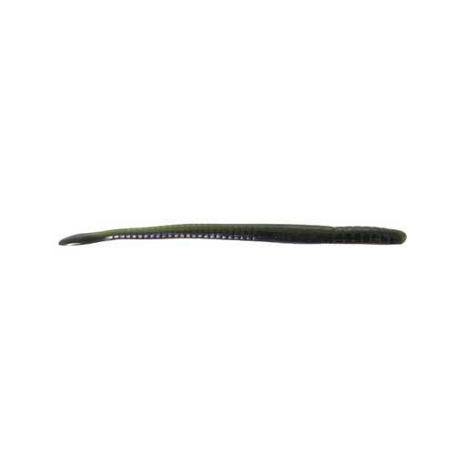 Fat Straight Tail Worm - 4.5 Inch - Aaron's Morning Dawn