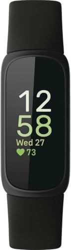Fitbit Inspire 3 Fitness Tracker - Midnight Zen/Black, Small & Large Bands