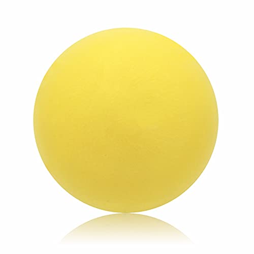 Buhoet 7-Inch Yellow Foam Ball for Kids, Soft, Bouncy, Lightweight & Safe