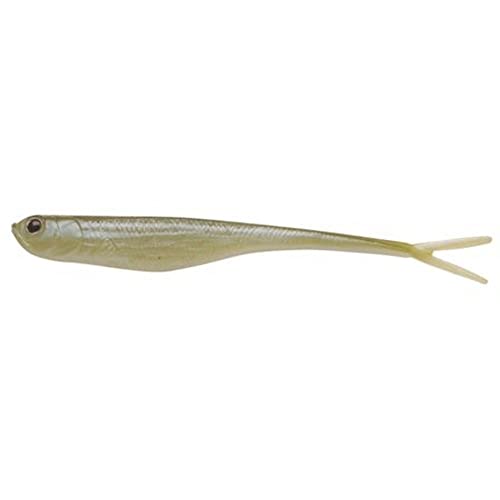 PowerBait Jerk Shad Fishing Bait - Pearl Watermelon, 5" (6 Count)