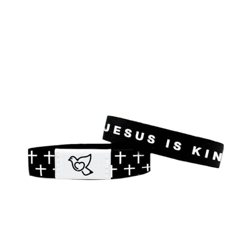 Personalized Bible Verse Bracelet for Women - Black NFC Access