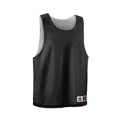 Reversible Women's Lacrosse Pinnie - XX-Small/X-Small - Black/White