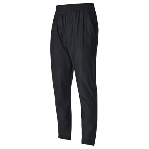 Ultra Performance Mens Jogger Pants Nylon Stretch Athletic Joggers – Large Black