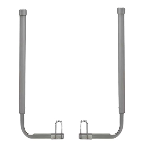 Americangaslogs 2 Pack Adjustable Boat Trailer Guide-Ons, 40-48 Inch Rustproof Steel with PVC Pipes