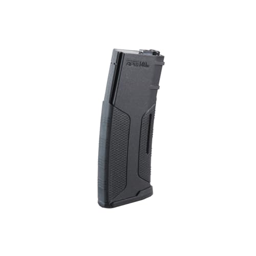M4 Airsoft Magazine 140RD Mid Cap - 5 Pack - Black
