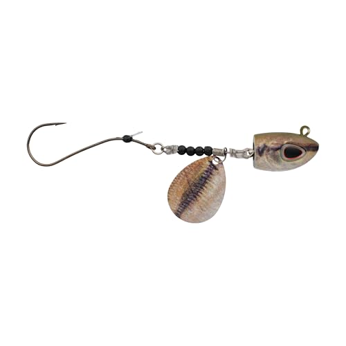 Bladed Rawler Jig - Flashy Fish Head / 3/4 oz - 1/0 Hook Size