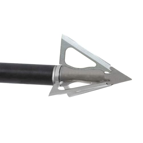G5 Outdoors G5 Striker V2 Fixed 3-Blade Broadhead 100-Grain, 1.25" Cut, Steel Ferrule