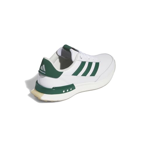 Men's Sp2G '24 Spikeless Leather Golf Shoes - White/Green/Gum 11