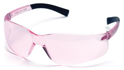 Mini Ztek Safety Glasses - Pink Frame & Pink Lens