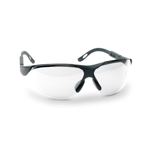 Impact-Resistant Sports Shooting Glasses - Anti-Fog UV Protection - One Size Clear