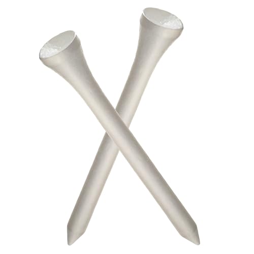 70mm Bamboo Golf Tees - Eco-Friendly Sustainable Wood Tees - Pack of 100